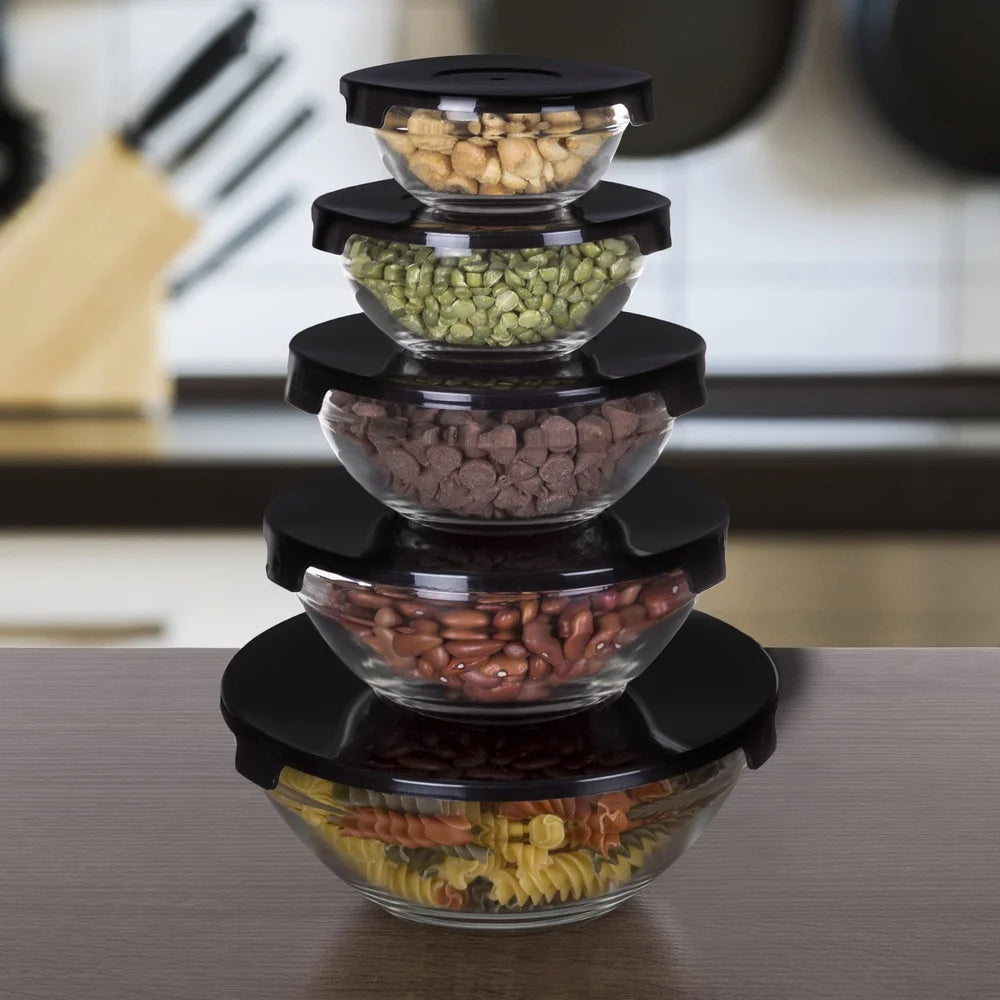 Glass Storage Containers With Snap Lids Dishwasher Safe