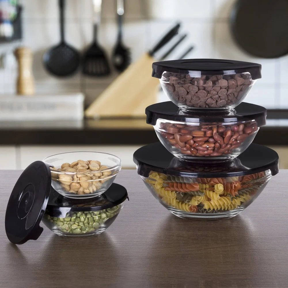 Glass Storage Containers With Snap Lids Dishwasher Safe