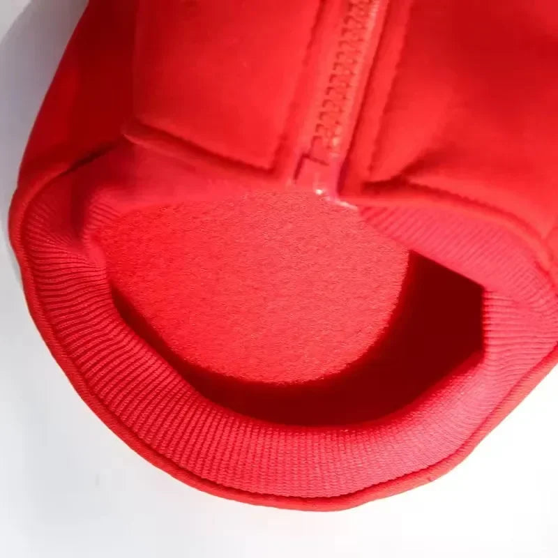 Baseball Dog Jacket For Winter Weather
