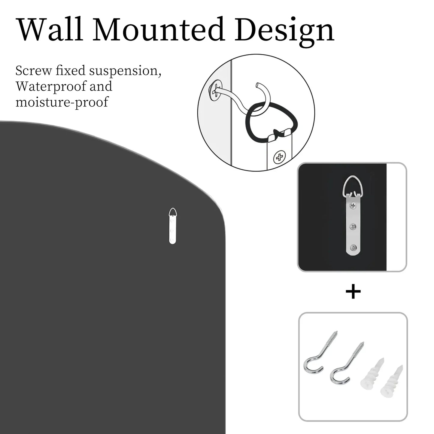 Arched Wall Mirror Beveled Edge Venetian Accent Home Decor