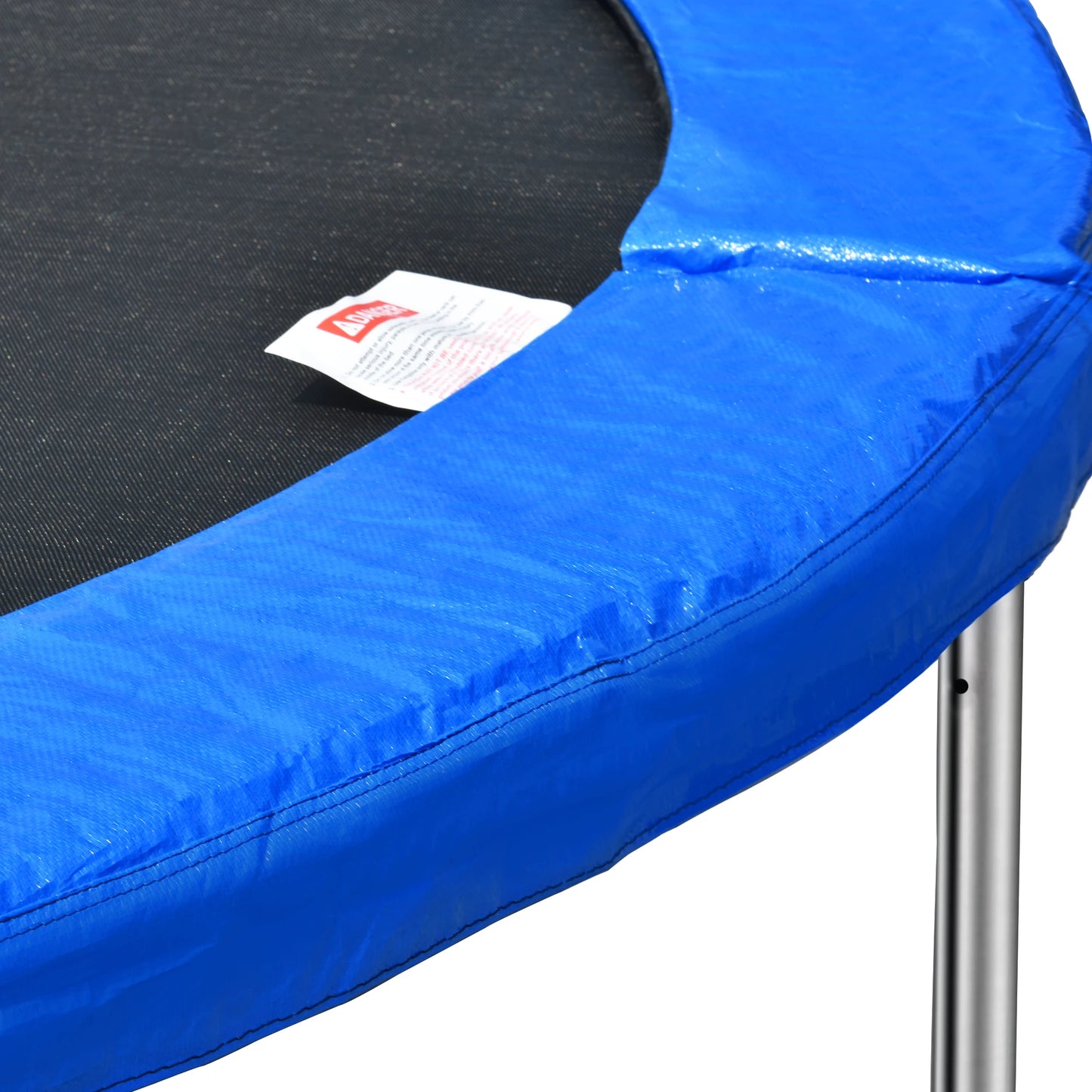 HiMISS Pumpkin Trampoline With Backboard Enclosure Net And Ladder