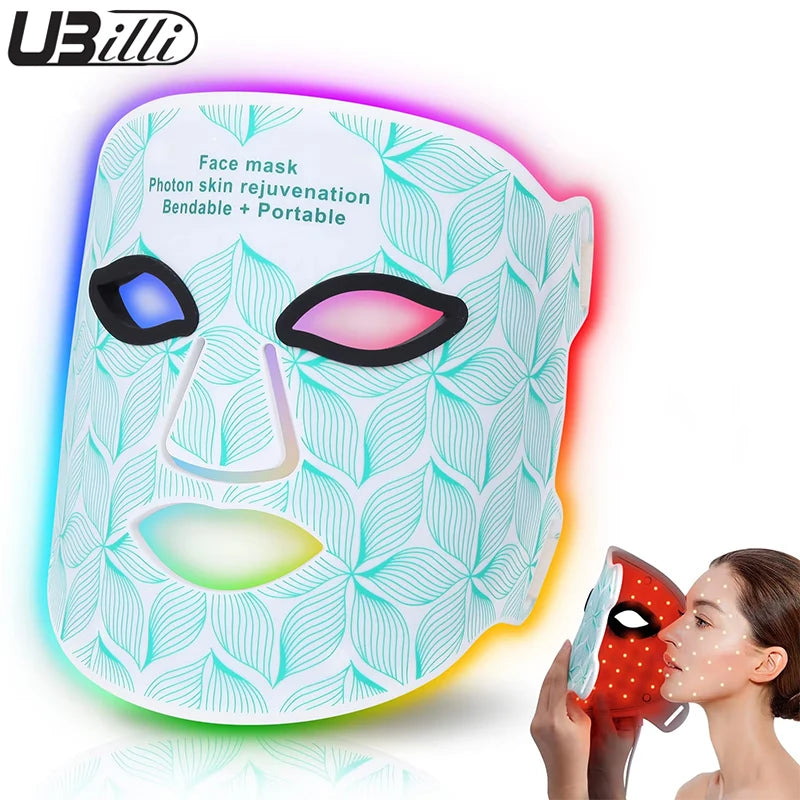 UBilli 850nm Near Infrared LED Face Mask for Skin Rejuvenation