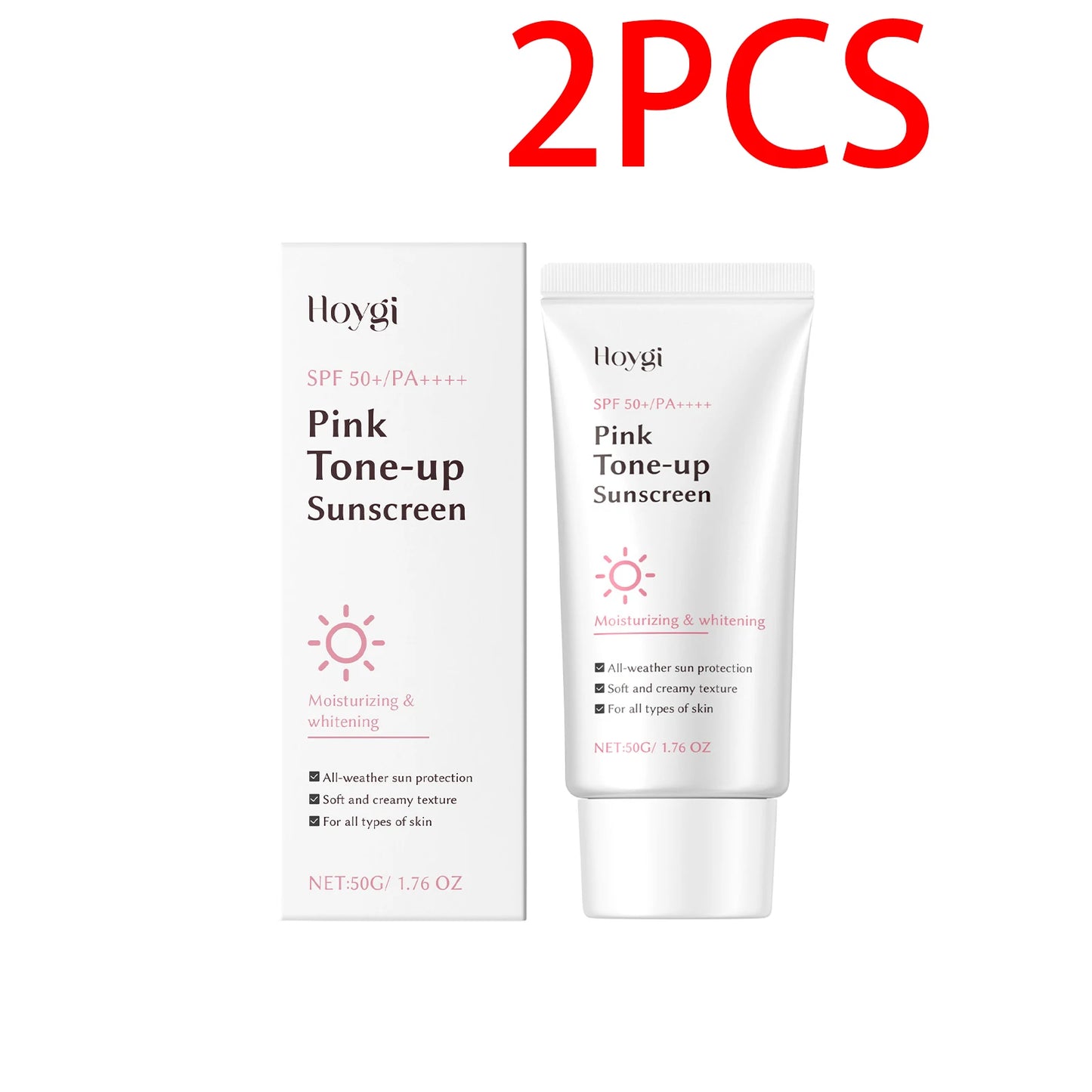 Hoygi SPF50 Sunscreen Facial Body Sun Cream Protective Lotion