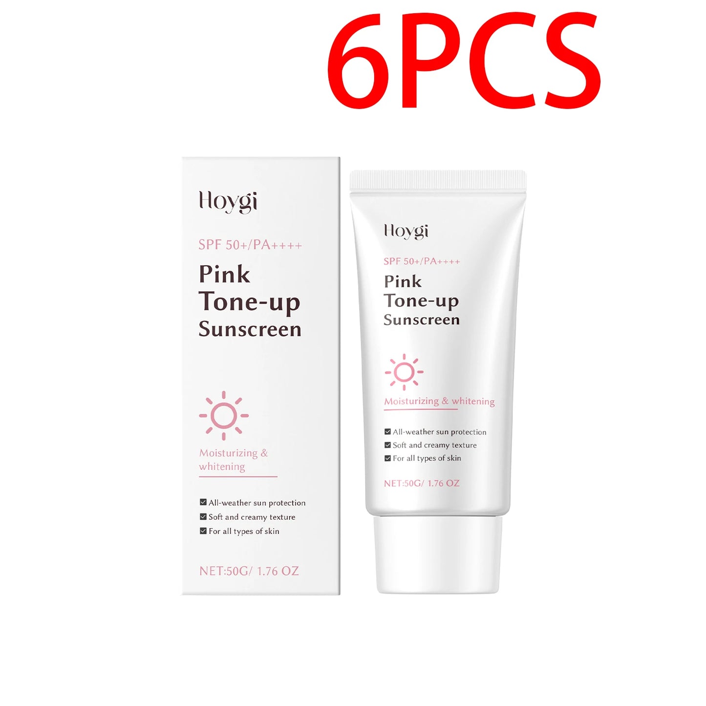 Hoygi SPF50 Sunscreen Facial Body Sun Cream Protective Lotion