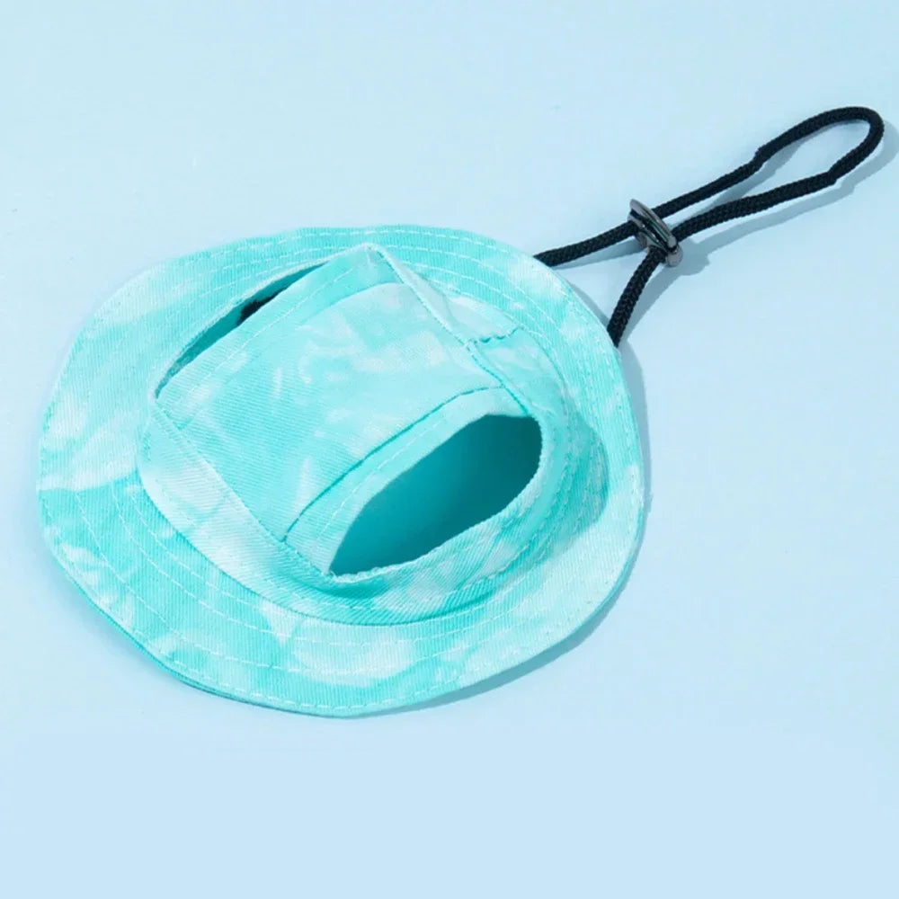 Pet Hat With Ear Holes for Dogs and Cats Adjustable