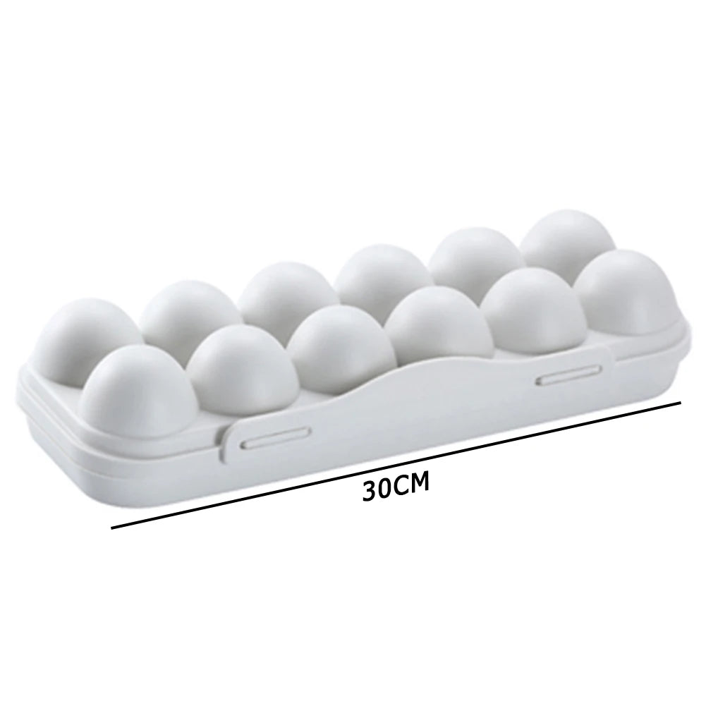 ALLOYSEED 12 Grid Egg Storage Box Shockproof Carrier Case