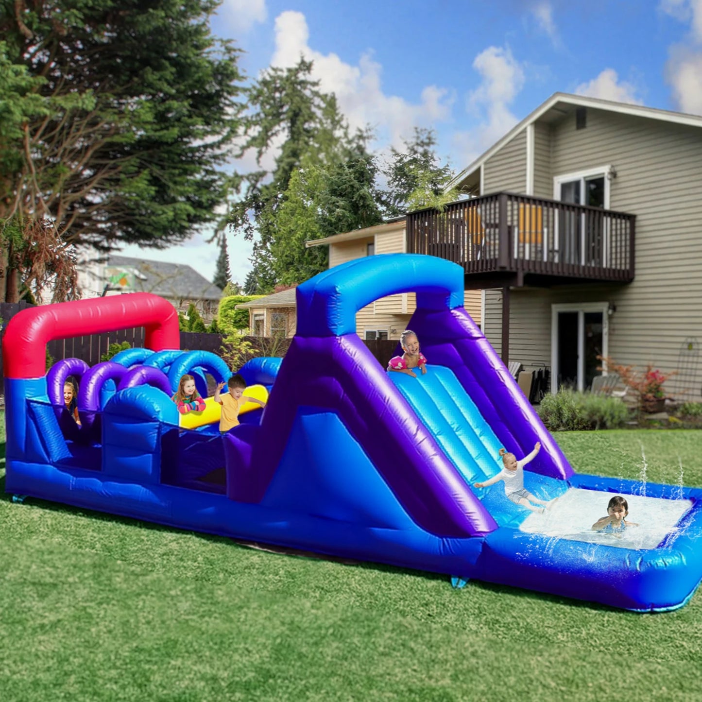 RTS Inflatable Commercial Obstacle Course For Kids