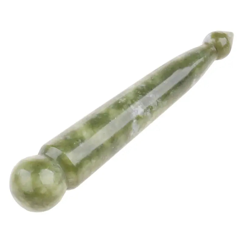 Natural Jade Stone Gua Sha Facial Massage Tool For Meridian Points