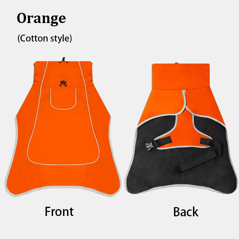Dog Polyester Windbreaker Raincoat Waterproof Outdoor Pet Coat