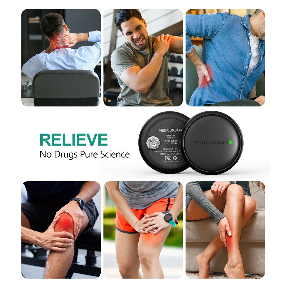 3 In 1 TENS EMS Unit Wireless Dual Channel Stimulator