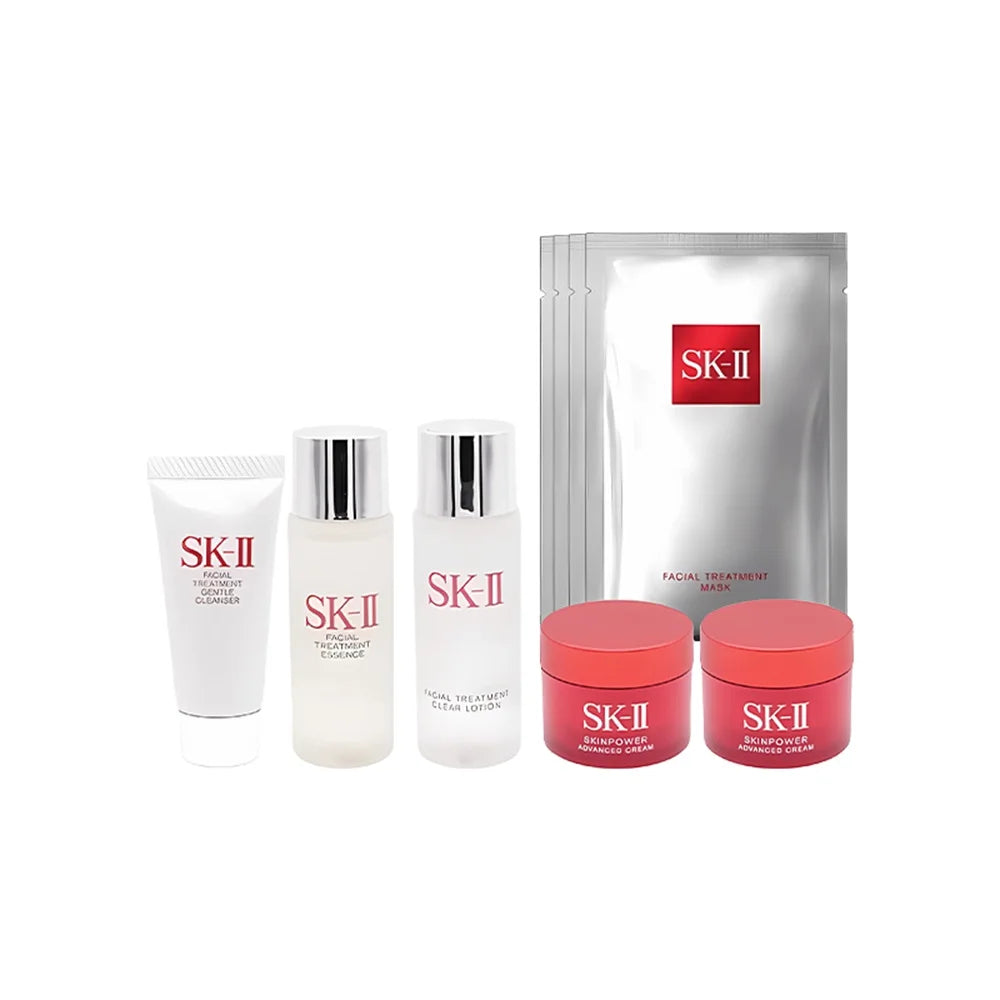 SK-II Travel Exclusive 9-Piece Skincare Set With Essential Treatments