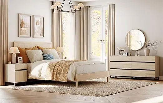 RBXC Dresser And Nightstand Set Modern Bedroom Furniture