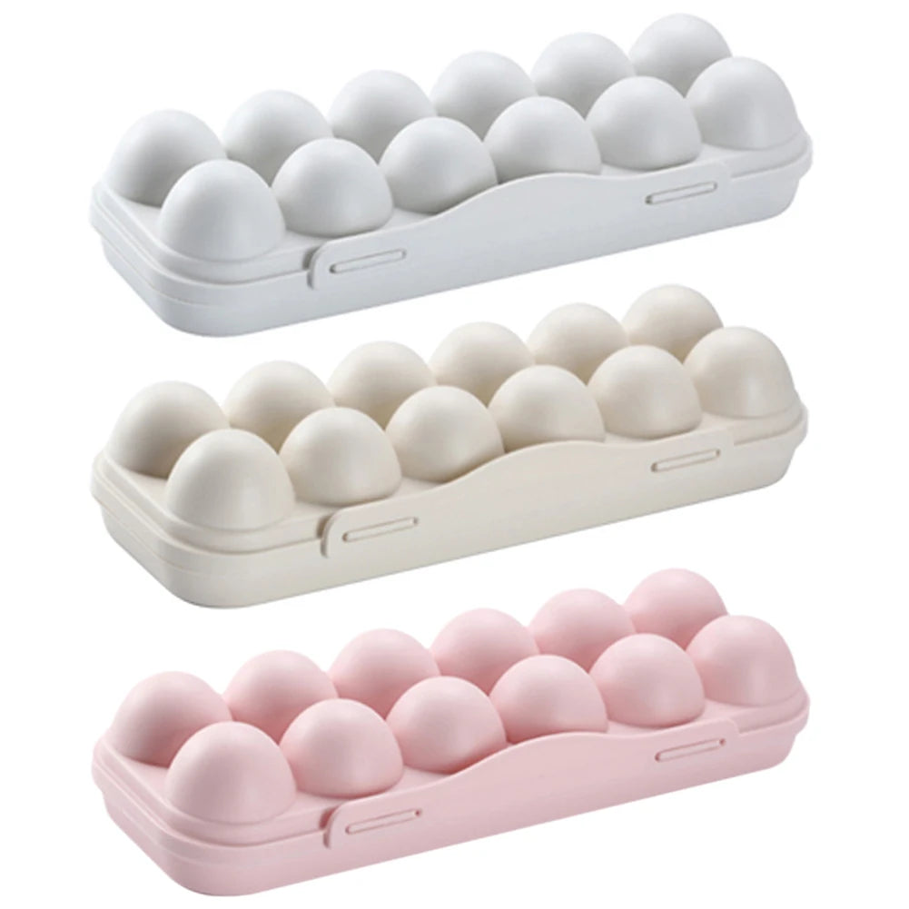 ALLOYSEED 12 Grid Egg Storage Box Shockproof Carrier Case