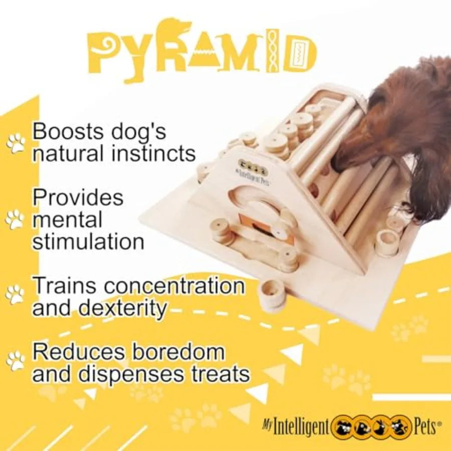 Yao Hui Huang Pyramid Brain Puzzle for Dogs