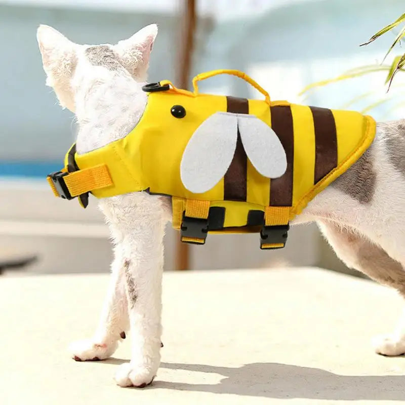 Dog Life Vest For Boating With Handle Ripstop Waterproof