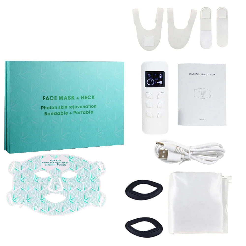 UBilli 850nm Near Infrared LED Face Mask for Skin Rejuvenation