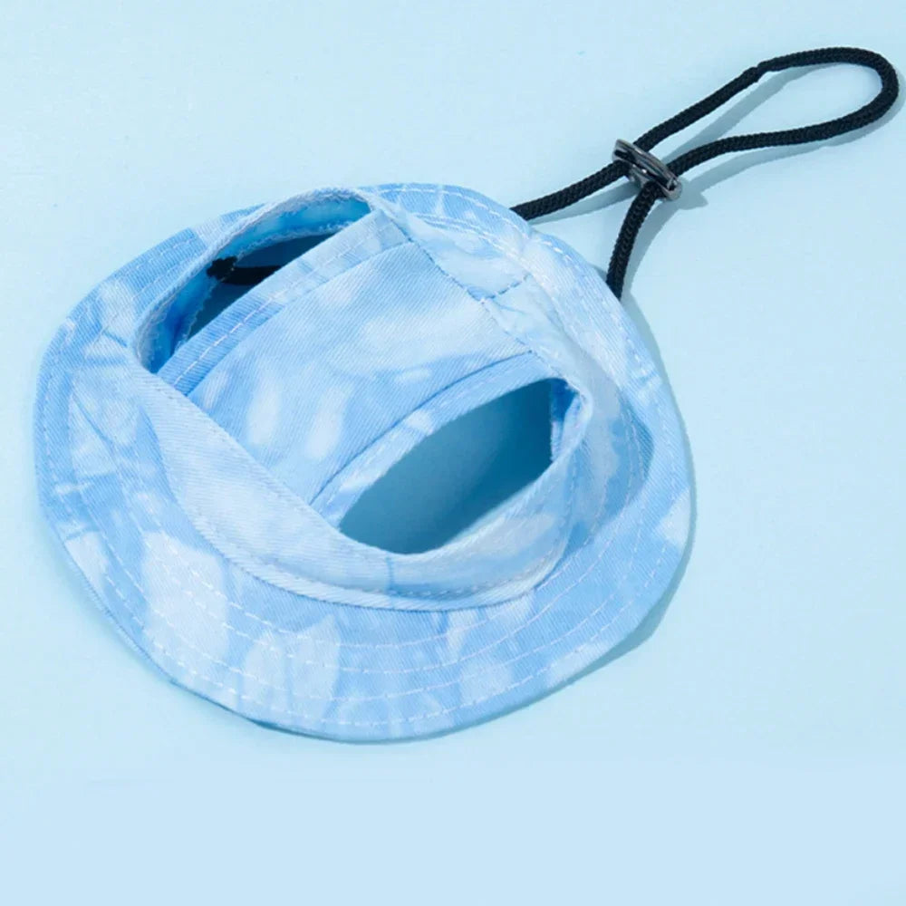 Pet Hat With Ear Holes for Dogs and Cats Adjustable