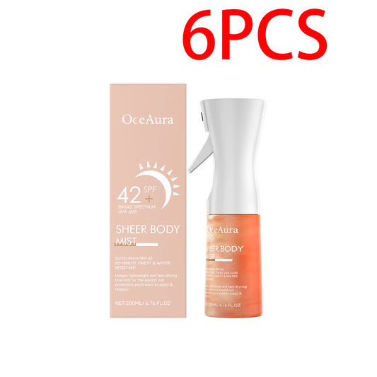 OceAura Hyaluronic Acid Sunscreen Spray SPF 42 UV Protector
