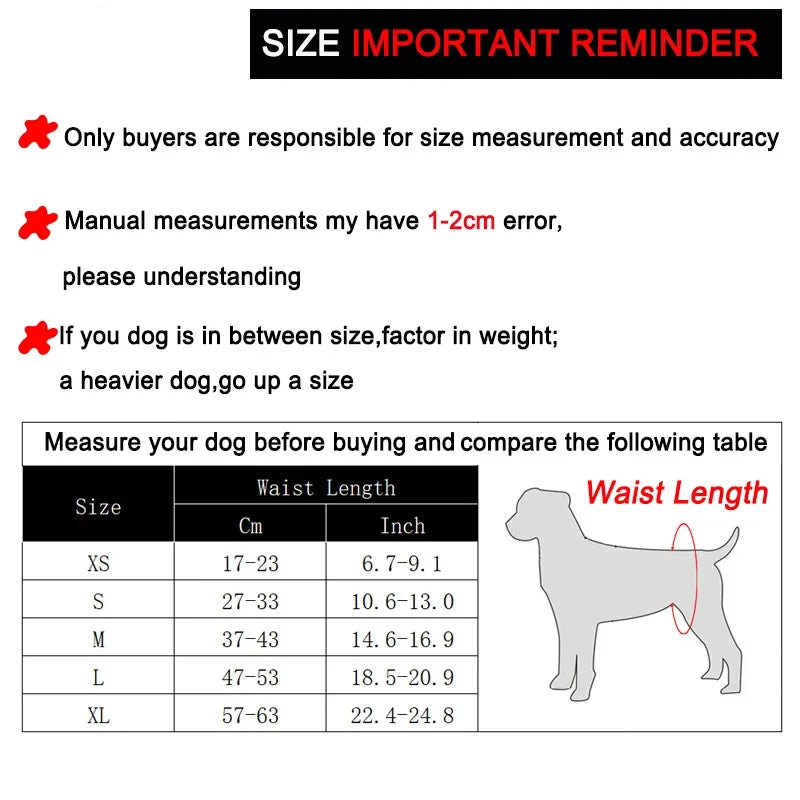Washable Male Dog Diapers 3 Pack Adjustable Belly Band