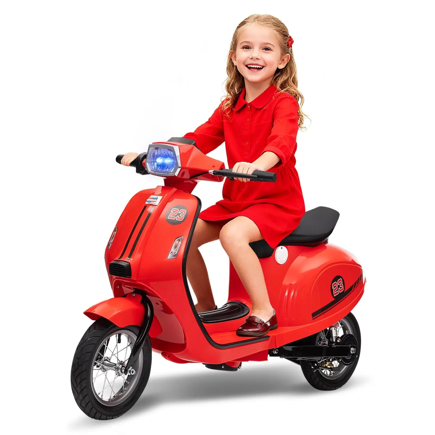 Kids 24V Electric Motorcycle Dual Mode Ride On Toy