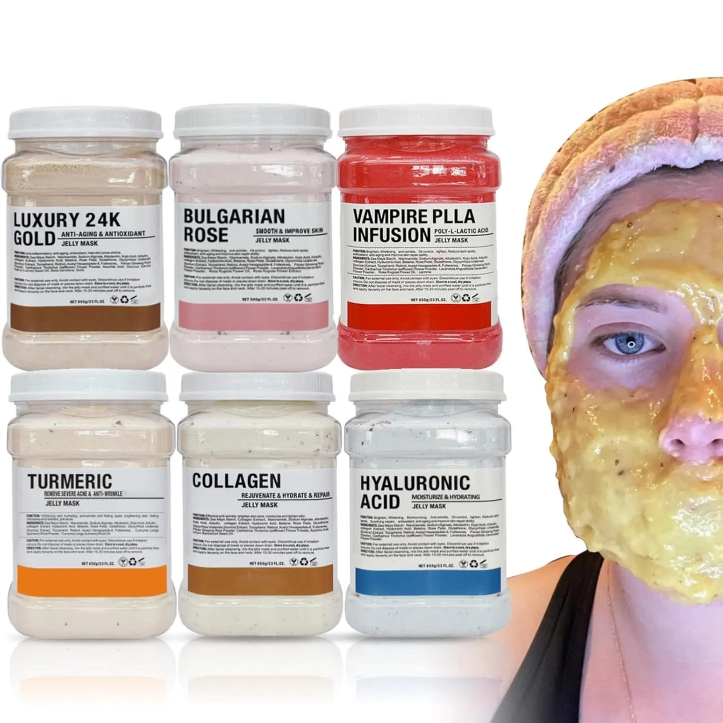 YMEYFAN Jelly Mask Powder Professional Facial Masks